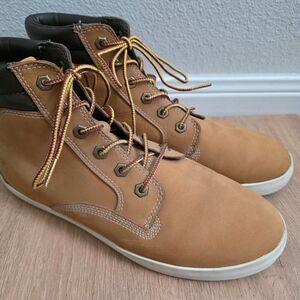 Timberland Women's High Top Sneaker Boots Wheat Nubuck Brown US 11 A1KL7